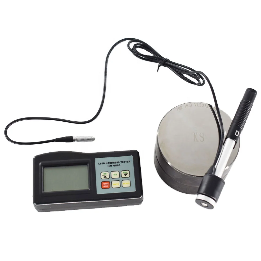 Digital HM-6560 Portable Leeb Hardness Tester meter Metals Durometer Measuring range 200 ~ 900 HLD