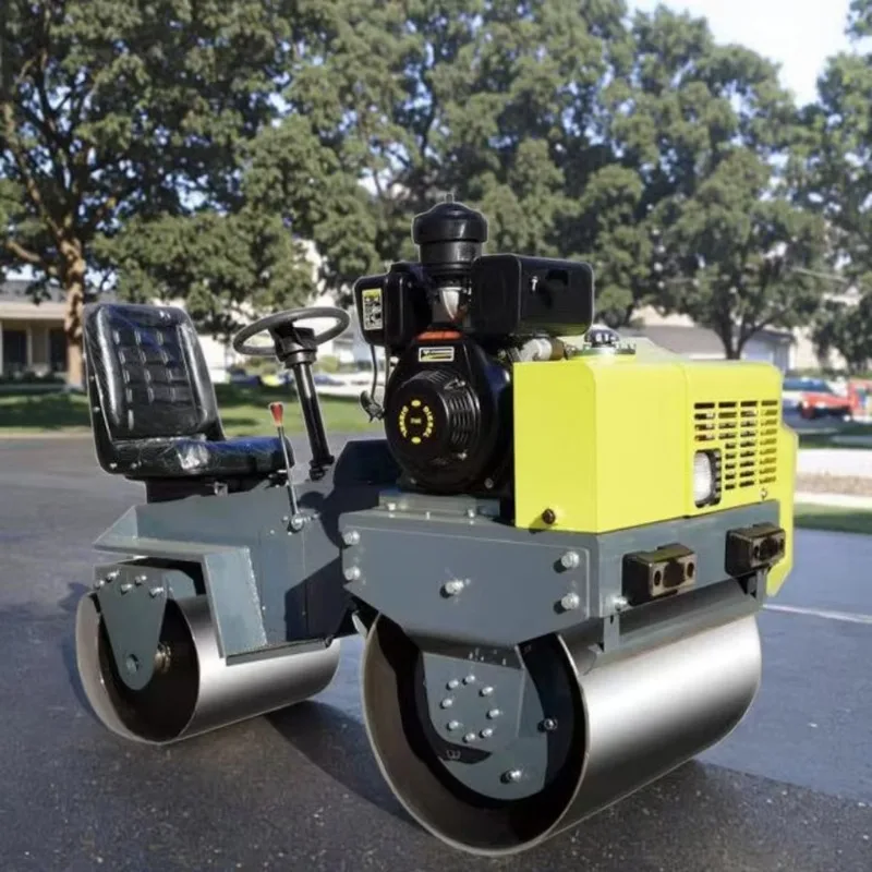 

HighTemperature Operating RoadRoller Hot Asphalt Mix Compactor Summer Paving SpecificEquipment Customized Heatresistant Material