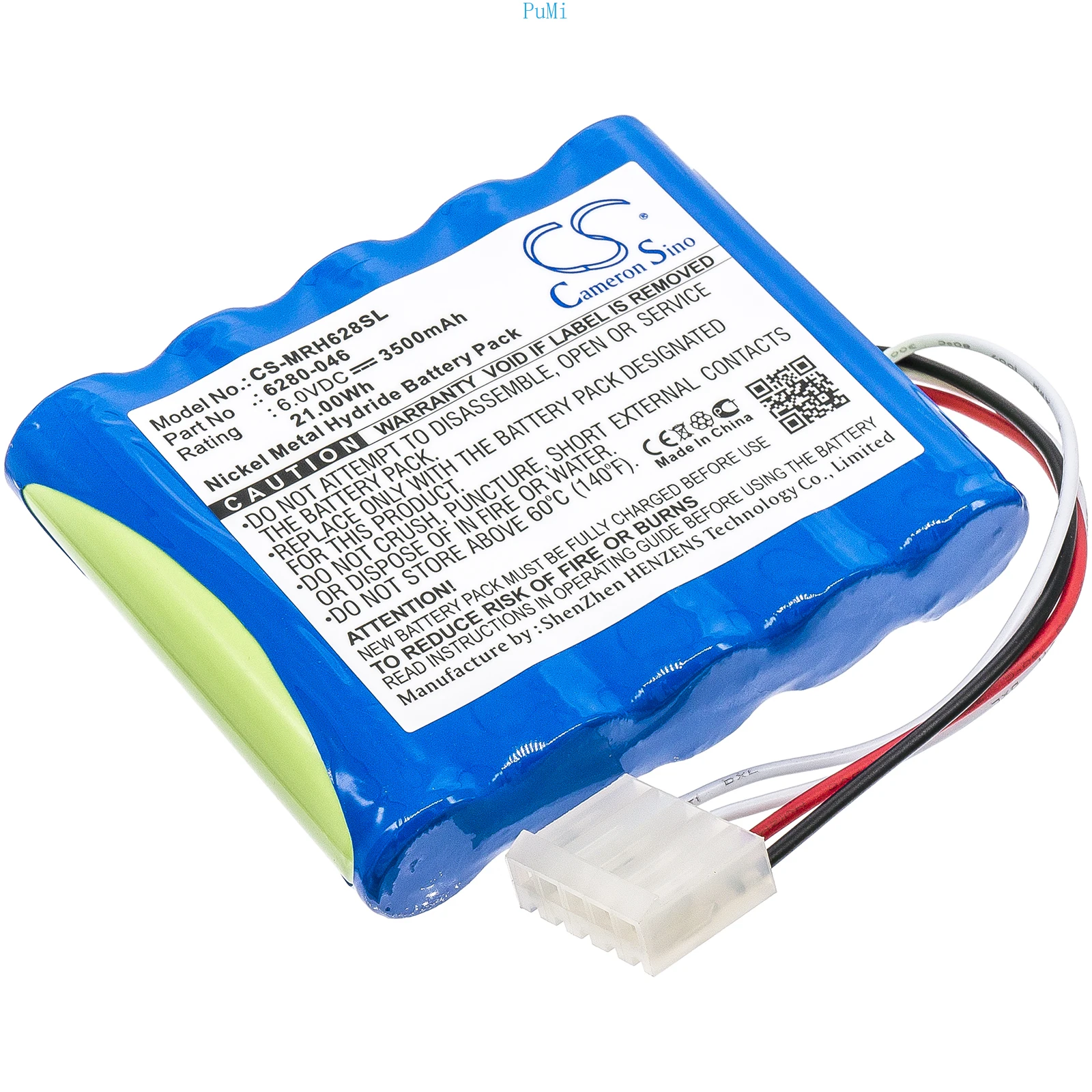 CameronSino Ni-MH Equipment Survey Test Battery 6280-046 для Monarch Nova Strobe BBX DBX PBX VBX BBL DBL PBL Ni-MH 6 В 3500 мАч