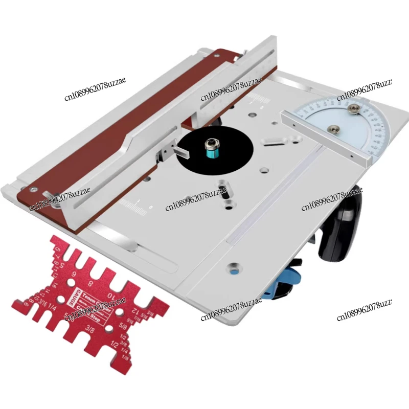 H8 Aluminum Alloy Bakelite Milling Chamfer Trimming Machine Flip-chip Board Woodworking Multi-functional Lifting Table