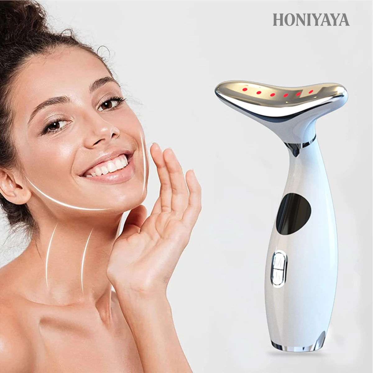 Home Face Neck Facial Beauty Device Small Size 400mAh 100-240V 6 in 1 Face Beauty Device