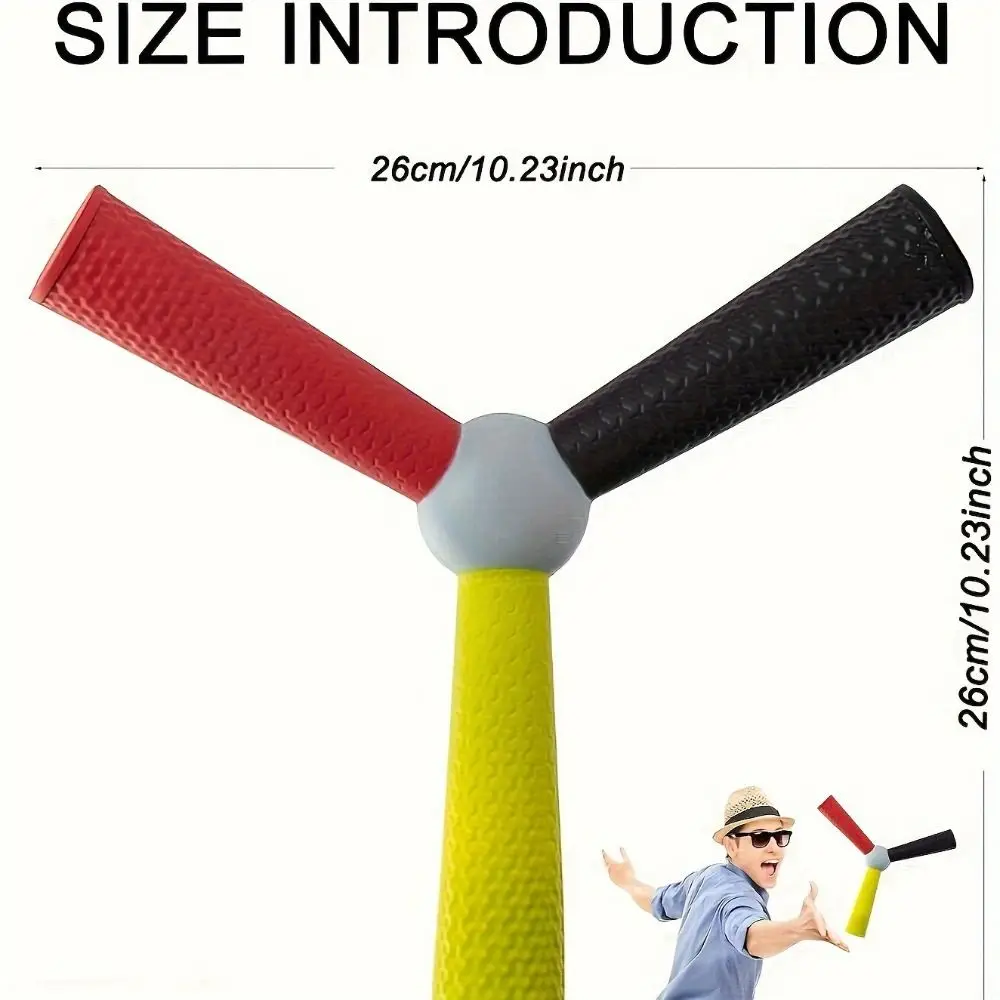 ความยืดหยุ่นสูง EVA Reflex การฝึกอบรมโยน Stick ปลอดภัย Soft Reaction Speed TRAINER Quickness Fitness Supplies