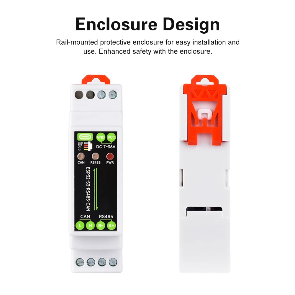 Industrielle ESP32-S3-RS485-CAN 1-Kanal Wifi Bluetooth Relais Industrielle Steuerplatine Rs485 Kann Communicator Typ C – Detail 17