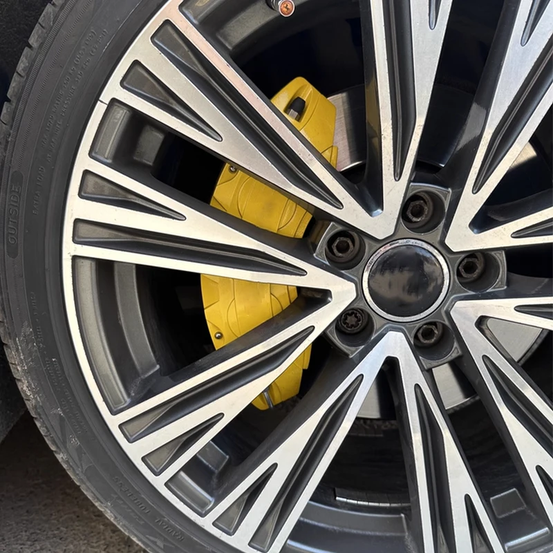 For Audi A6 C7 C8 specially customized color changing brake caliper cover car front and rear wheel hub modification accessories