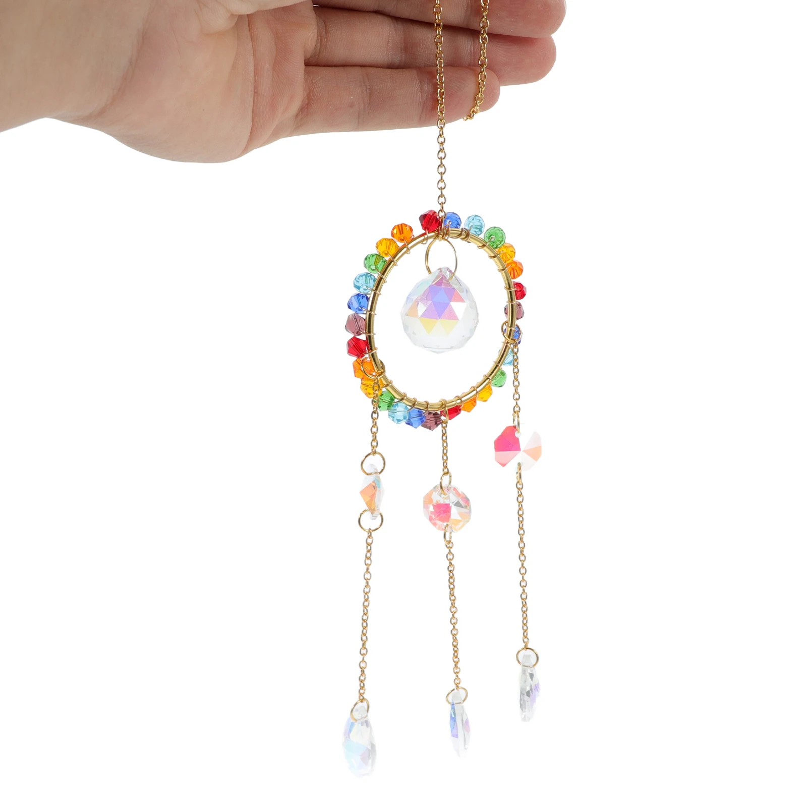 

Crystal Sun Catcher Decorative Hanging Ornament for Window Garden Balcony Light Catchers Crystals Sun Catchers Indoor Window
