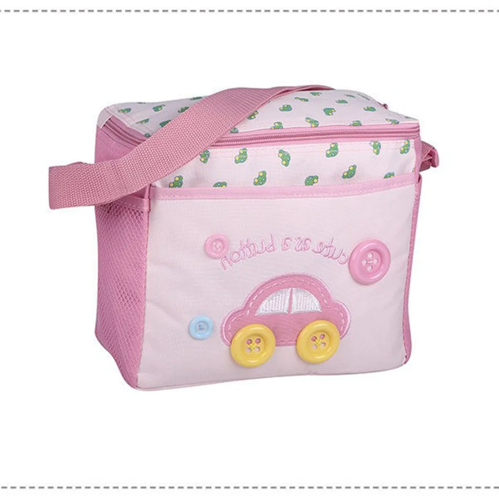 4in1 Diaper Bag Set Large Capacity Waterproof Nursing Mummy Tote Travel Shoulder Bag Parent Essential