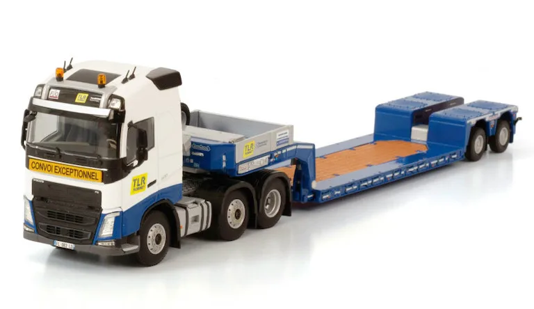 Alloy Model Gift WSI 1:50 Scale VO LVO FH4 6X2 Low Board Trailer Transport Truck Vehicle Diecast Toy Model,TLR ROBINET 01-3657