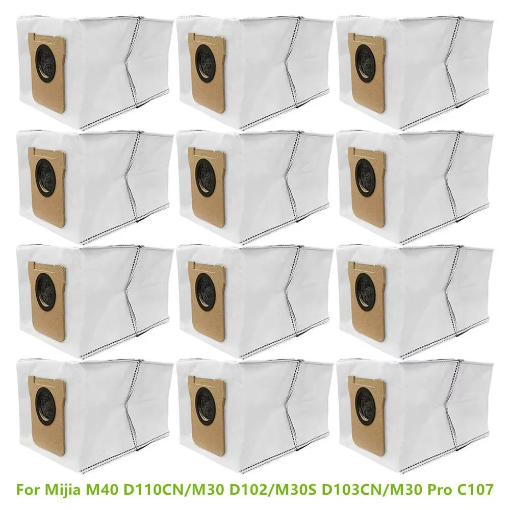 

For Mijia M40 D110CN Dust Bags Garbage Bag For Mijia M30 D102/M30S D103CN/M30 Pro C107 Robot Vacuum Cleaner Parts