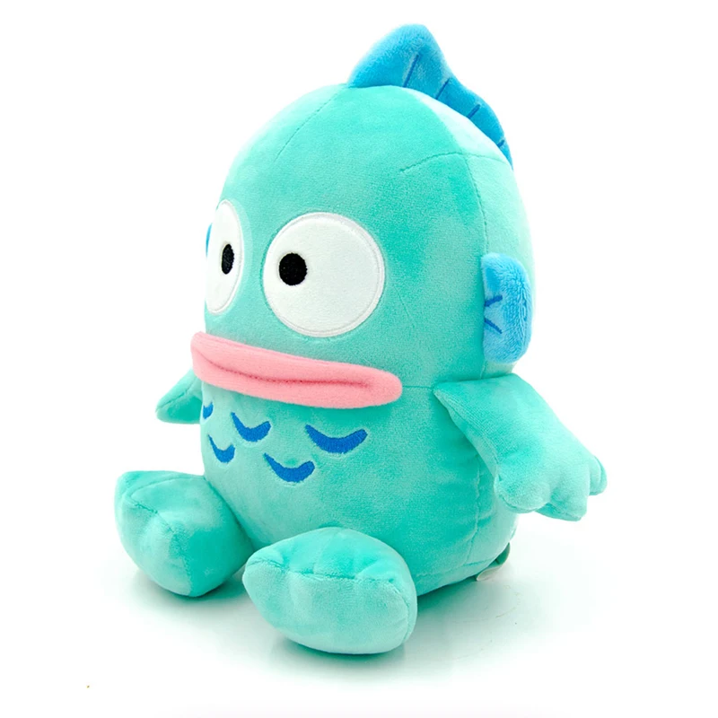 Urocze pluszaki Sanrio, słodkie pluszaki anime Cinnamoroll, Hangyodon, Pachacco, dekoracja pokoju, wypchane poduszki, prezenty urodzinowe dla dzieci, zabawki.