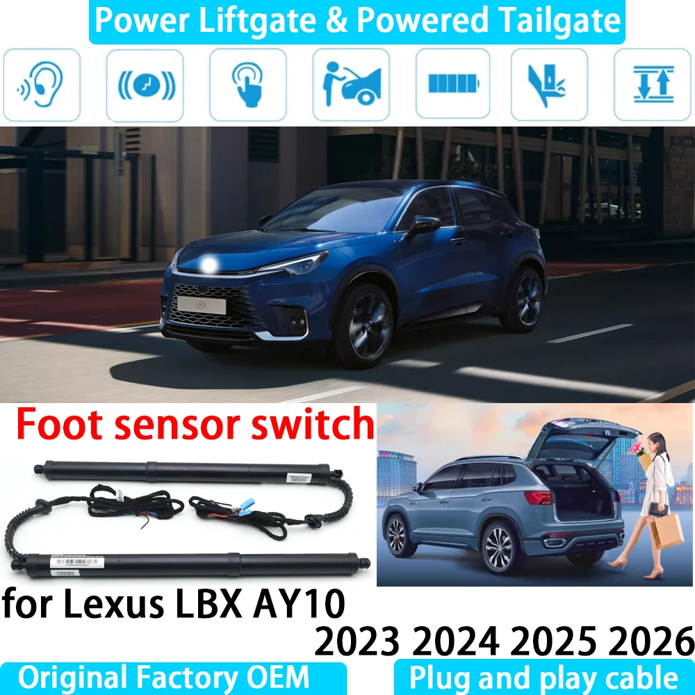 

for Lexus LBX AY10 2023 2024 2025 2026 Automatic Electric Power Liftgate Powered Tailgate Strut Tail Gate