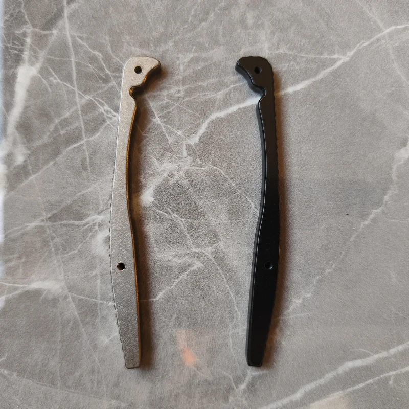Anodic Oxidation Titanium Alloy Material Knife DIY Making Part Backspacer Keel For Benchmade 940 Osborne Knives Lining BackBone