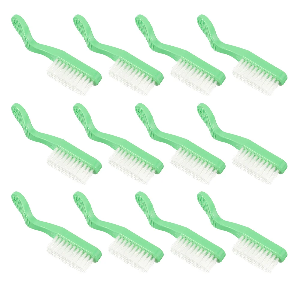 20 pezzi per prigioniere, testina grande, setole medie, manico corto, igiene orale istituzionale, pulizia efficiente