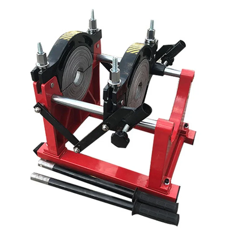 63-160 Hand Push Type Butt Welding Machine 220V PE Pipe Butt Welding Machine Fusion Splicer Hot Melt Pipe Welding Machine