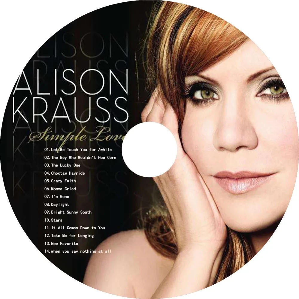 Bluegrass Queen Alison Krauss When You Say Nothing At All Lossless Sound Music CD Disc