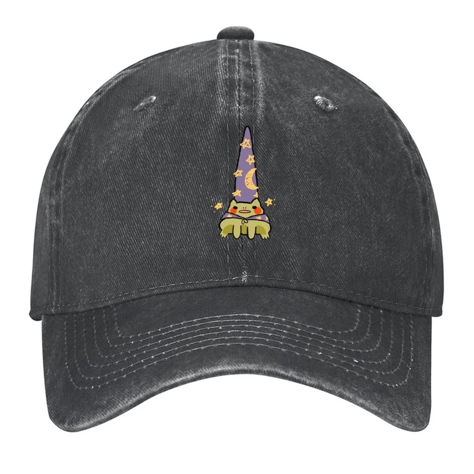 

Wizard frog Baseball Cap Visor Cosplay hard hat fishing caps man Women's Hats Men's