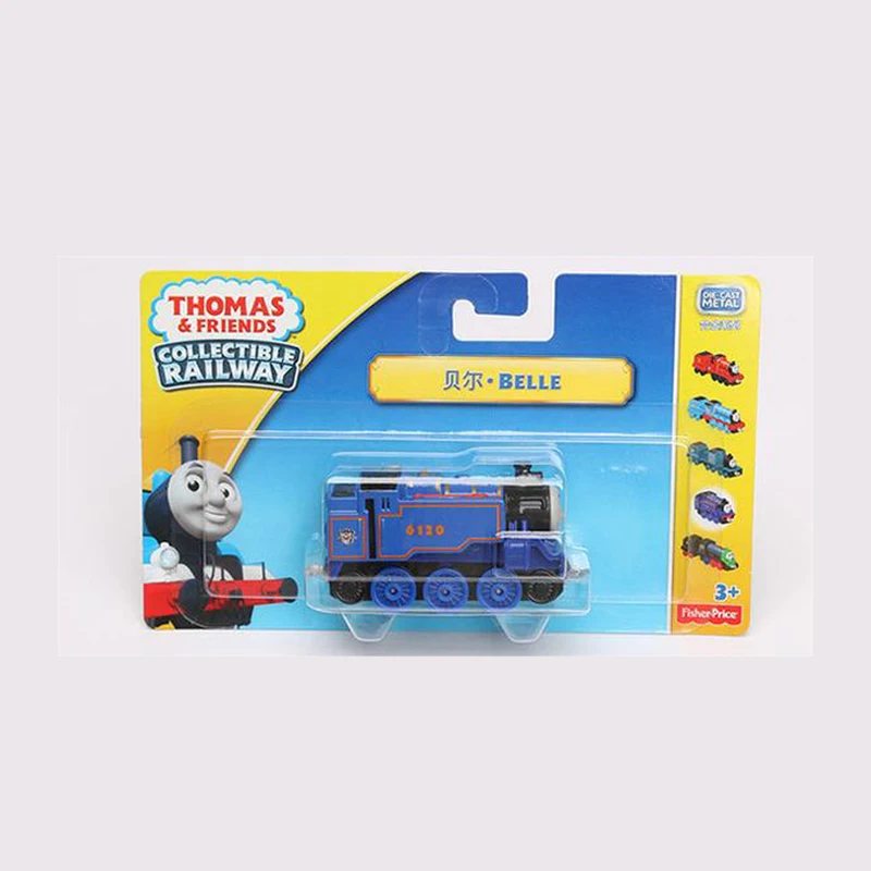 Thomas and Friends Collectible Railway Serie Die Cast Metal Bill Percy Toby Belle Harold Frankie Figure Train Toy Model Boy Gift