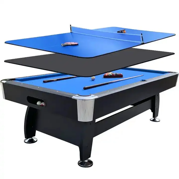 

Factory Direct Customizable Professional Snooker Billiards Table 7/8/9 Ball Outdoor Metal Slate Marble Sports MDF Cushionpromote
