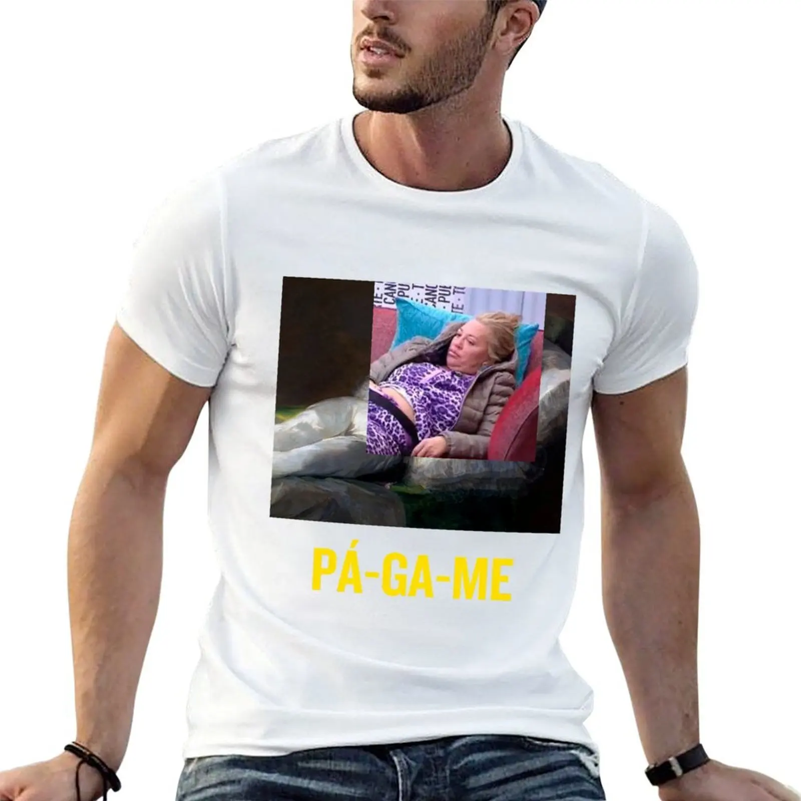 

BELEN ESTEBAN as LA MAJA VESTIDA T-Shirt t shirts for man graphic tees t shirts for man cotton man t shirt summer T-Shirt