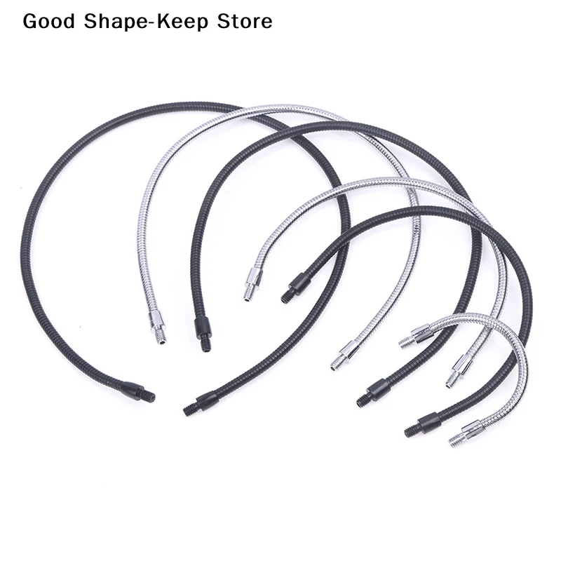 dailyM4 LED Microphone Flex Hose Snake Tube 2 External Thread Adaptable Gooseneck for Karaoke Booth Practical Mount