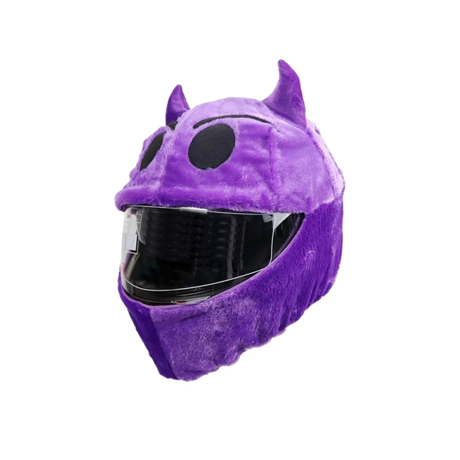 Motorhelm Covers Grappige Cartoon Pluche Helm Beschermhoes Helm Volledige Gezicht Covers Voor Gepersonaliseerde Helmen Party