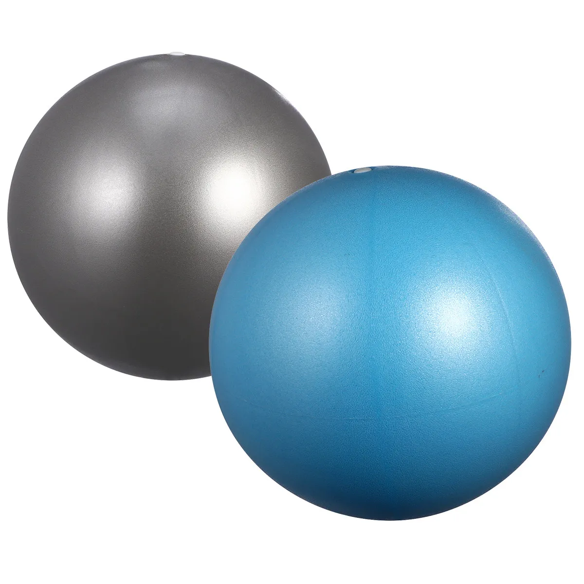 2Pcs Thick Anti-Burst Yoga Ball PVC Balancer Exercising Ball for Stability Training Strength Pilates Yoga Fitness