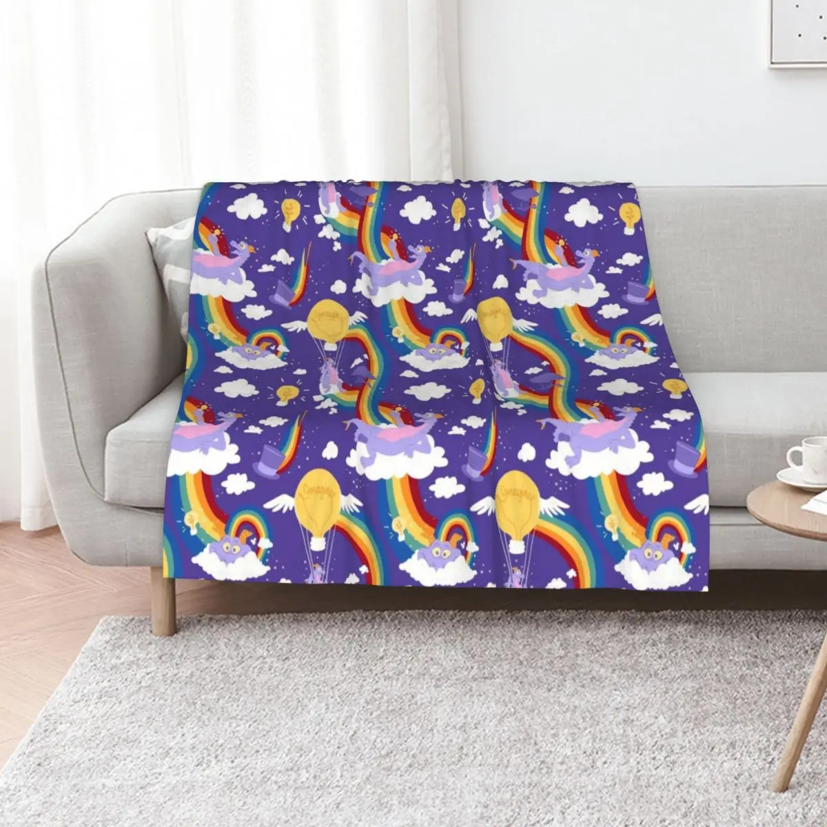 Journey Into Imagination - The Dreamport Throw Blanket Luxury Throw blankets and throws Plush Polar Furrys Blankets