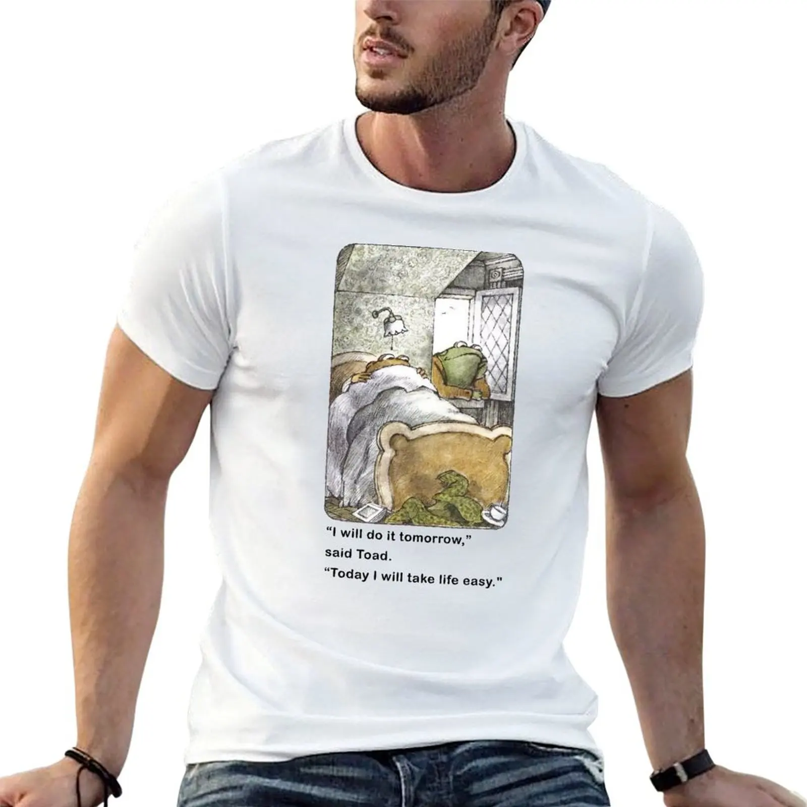 Frog and Toad T-Shirt Labor Work Casual T-Shirt