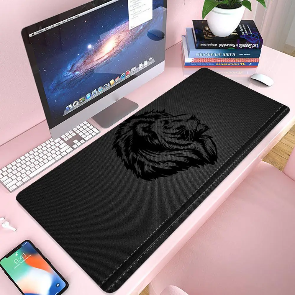 

Cool Lion Mouse Pad Gaming 900×400 Mousepad Gamer Xxl Mouse Mat Offices Accessories Keyboard Long Pad Computer Desk Mat