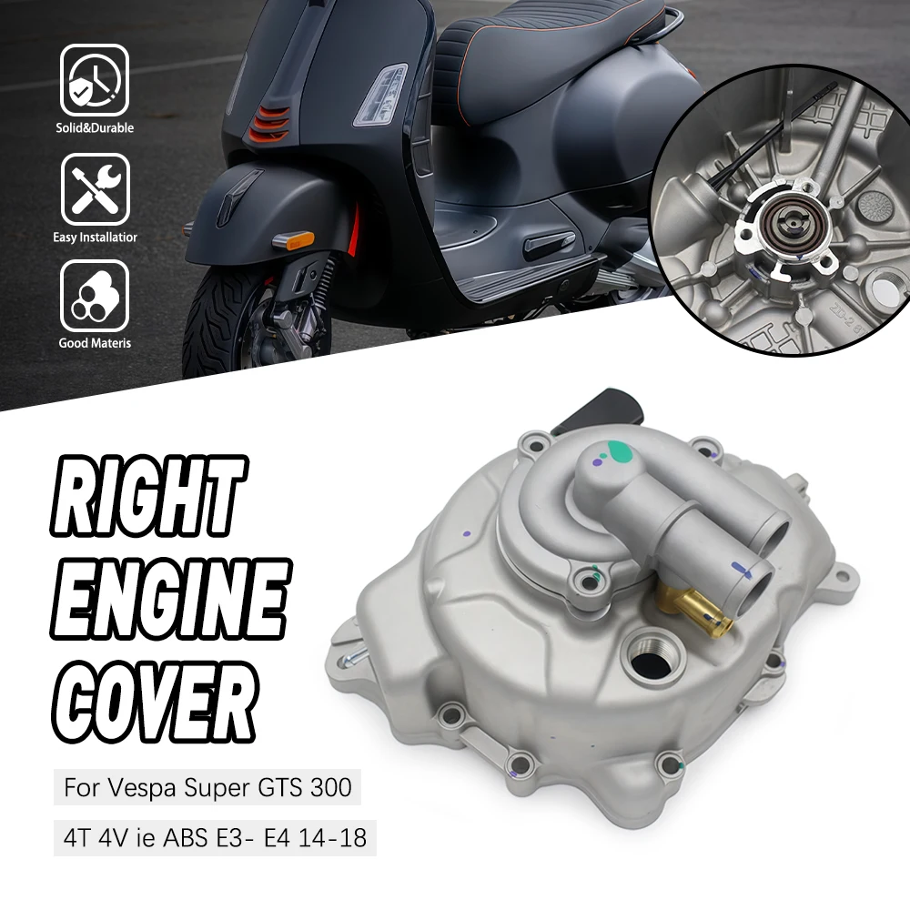 

Replace Motorcycle Parts Right engine cover Stable For GILERA NEXUS EURO3 250 2006-2006 GILERA NEXUS EURO3 300 2008-2011