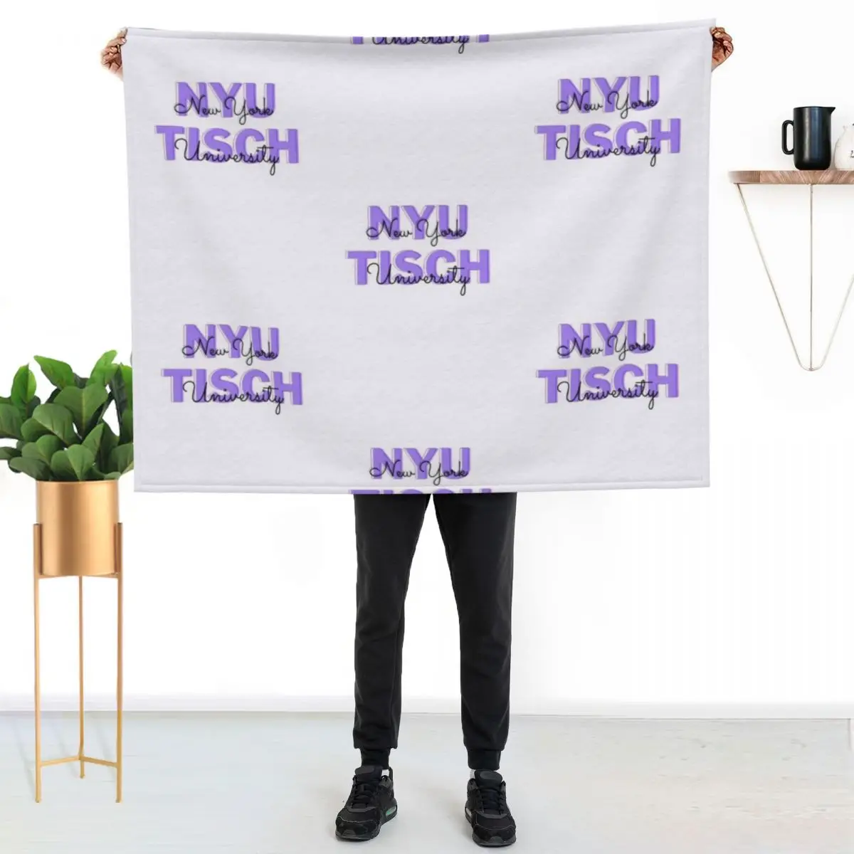 

NYU Tisch dream Throw Blanket Multi Use Warm Blanket for Living Room Bedroom