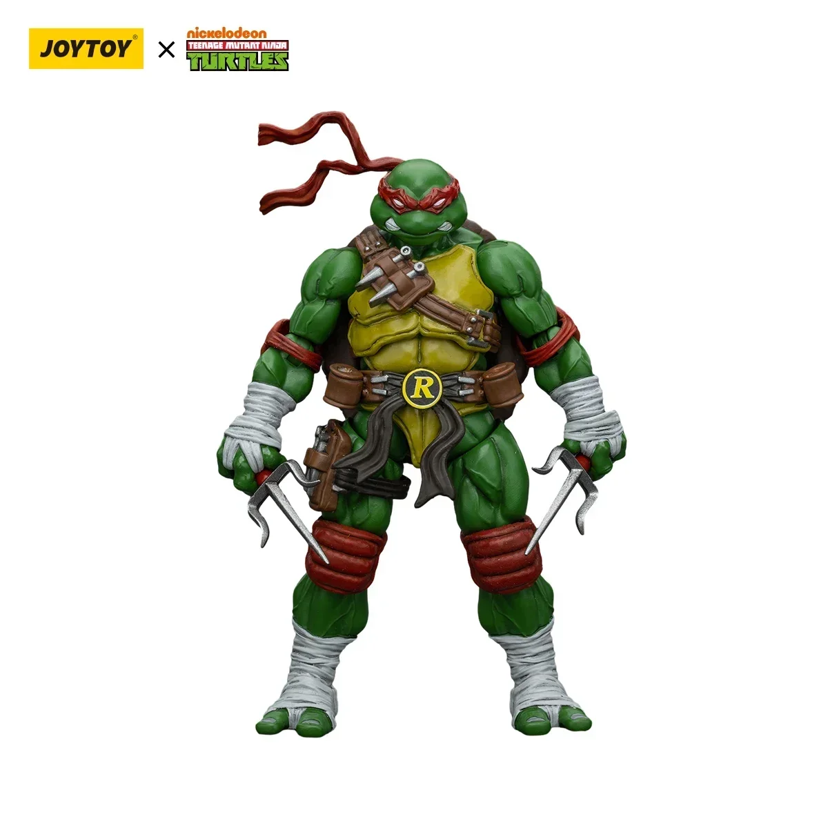 Original JOYTOY TMNT 1/18 Raphael Action Figures Leonardo ตุ๊กตา GK รูปปั้น Donatello Michelangelo สะสมของเล่นของขวัญ