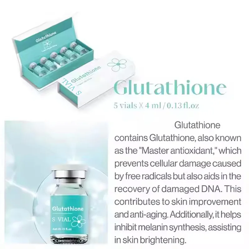 Anti-Wrinkle Pore-Refining Essence: Glutathione Radiance Ampoule Essence Intense Hydration for Skin Elasticity Glow