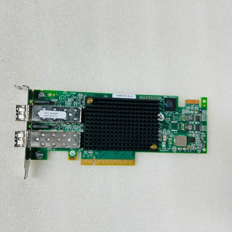 VoltSParts For  Emulex LPE16002B-M6 16Gb PCIe Dual HBA Fibre Channel Card LPE16000