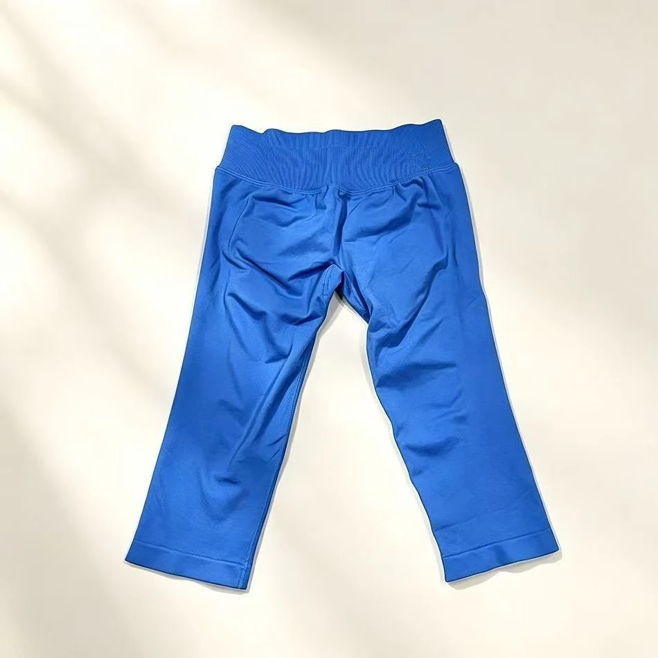 Pericic Nahtlose Yoga-Caprihose für Damen, Schnelltrocknend, Hohe Taille, Fitness-Cropped-Leggings, Sportbekleidung, Workout-Laufhose – Detail 10