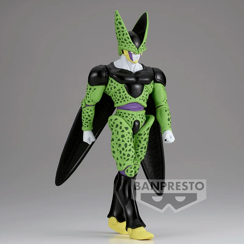 Banpresto ดราก้อนบอล Z เซลล์ขอบแข็งรูปตัวการ์ตูนระดับแอคชั่นโมเดลของเล่น