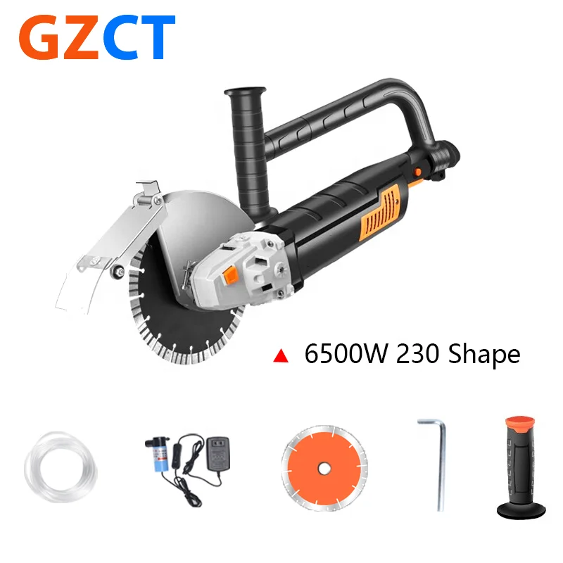 6500W Electric Chaser Machine Wall Cutter 70mm Multifunction Wall Groove Cutting Wall Chaser Machine