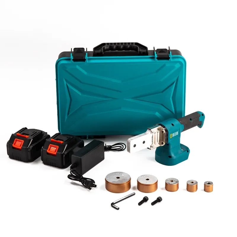 21V cordless lithium battery heat pipe welding machine for plastic PPR power tools with hot melt