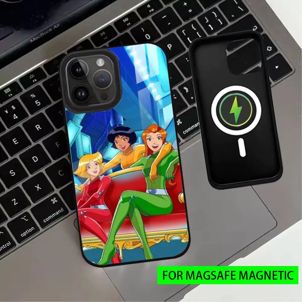 Cool gIrl T-Totally S-Spies Phone Case For iPhone17,16,15,14,13,12,11 Plus,Pro Magnetic with Magsafe Wireless Charging