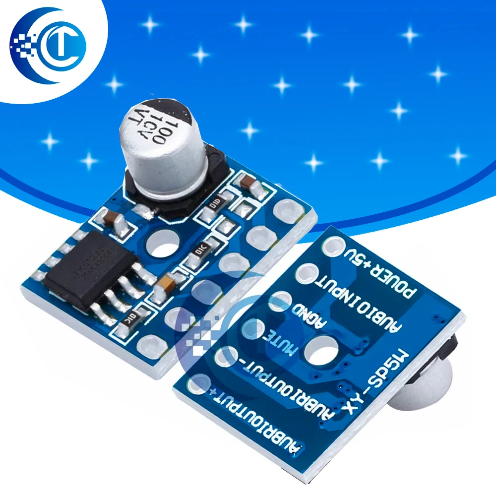 5v 5128 Amplifier Board 5W Class D Digital Amplifier Board Mono Audio Module
