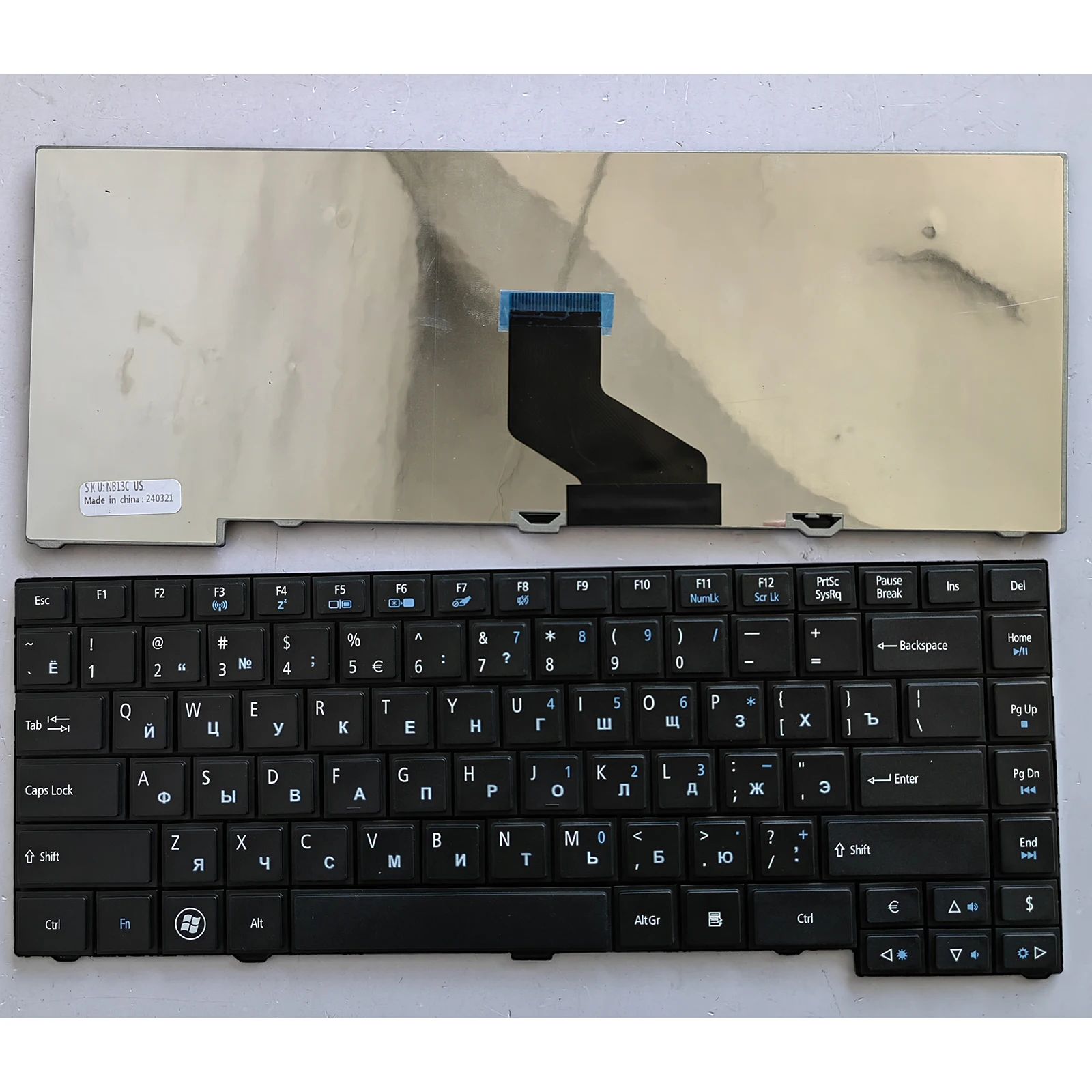 

RU Layout for Acer TravelMate TM4750 4750G 4745 4740 4741 P243 4350 MS2335 P243 ZQW P663 TM8473 6495 P643 Laptop Keyboard