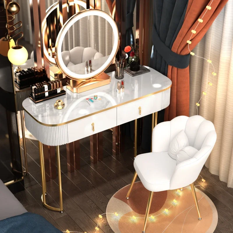 

Bedroom Mirrors Dressing Table Storage Organizer Living Room Makeup Table Salon Large Tocador Maquillaje Home Furniture Sets