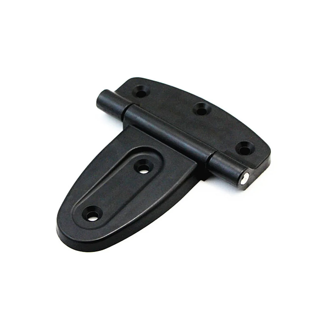 Nylon Black Hinges 131x108mm Fixed Pin Industrial Electrical Cabinet Door Hinge For Distribution Box Rack Hardware