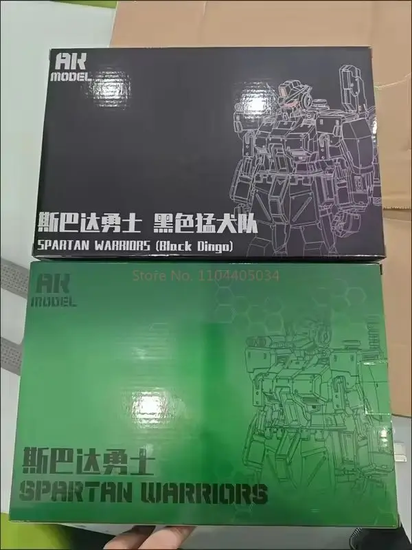Hg 1/144 Ak Model Rgm-79s Gm Spartan Black Dingo In Stock Assembly Model Kit Action Figures Customized Plastic Model Kids Gift
