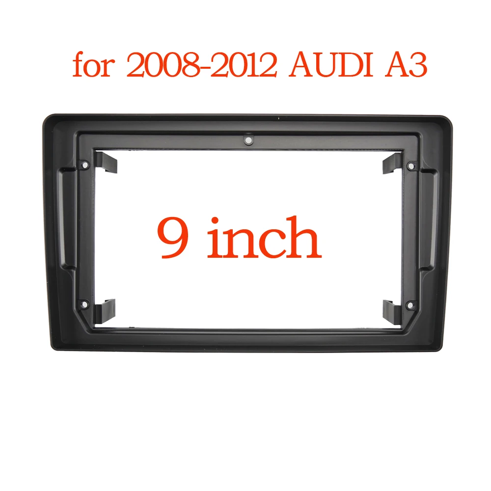 

For Audi A3 9 inch 2 Din Car Radio Headunit Stereo Fascia Panel Dash Mounting Frame Accessory Trim Kit Face