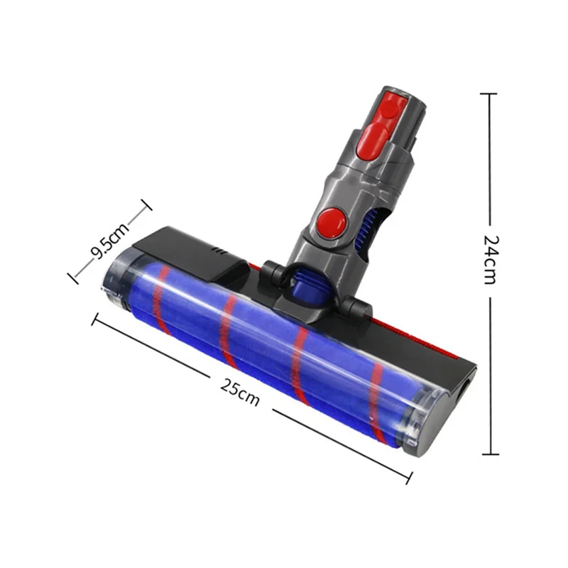 Zachte Roller Borstelkop voor Dyson V10 Digitale Slim/SV18/V12 Slim Draadloze Stok Stofzuigers Hardhouten vloer Onderdelen