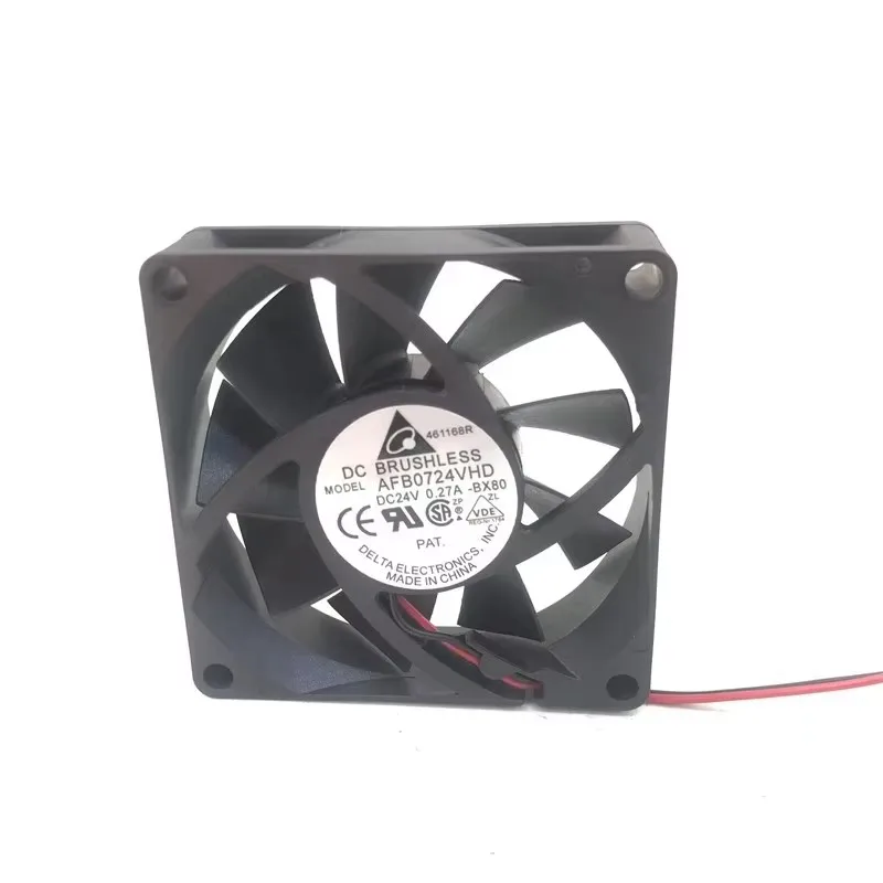 

Новый вентилятор охлаждения AFB0724VHD 24V 0.27A 7CM 70*70*20MM с 2-проводным подключением для преобразователей частоты