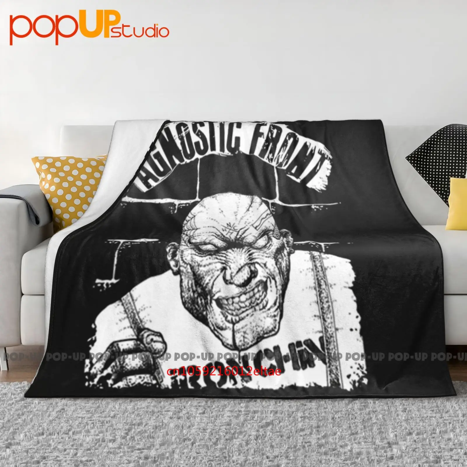 Agnostic Front Hardcore Punk Band Iron Chin Ultra-Soft Blanket Quilt Winter Sofa Cover Bed Covers