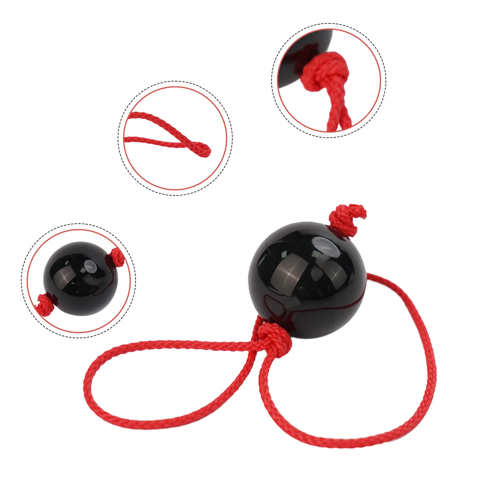 Tree Ball Rope Retriever Ball Tree Climbing Practical Professional Take Care Of Trees Tools Φ27mm/1.06in Black