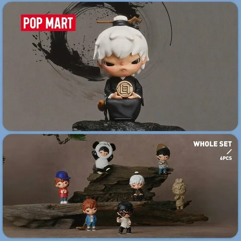 POP MART Hirono x CLOT Series Blind Box Toys Guess Bag Mystery Box Mistery Action Figure Surpresa Cute Birthday