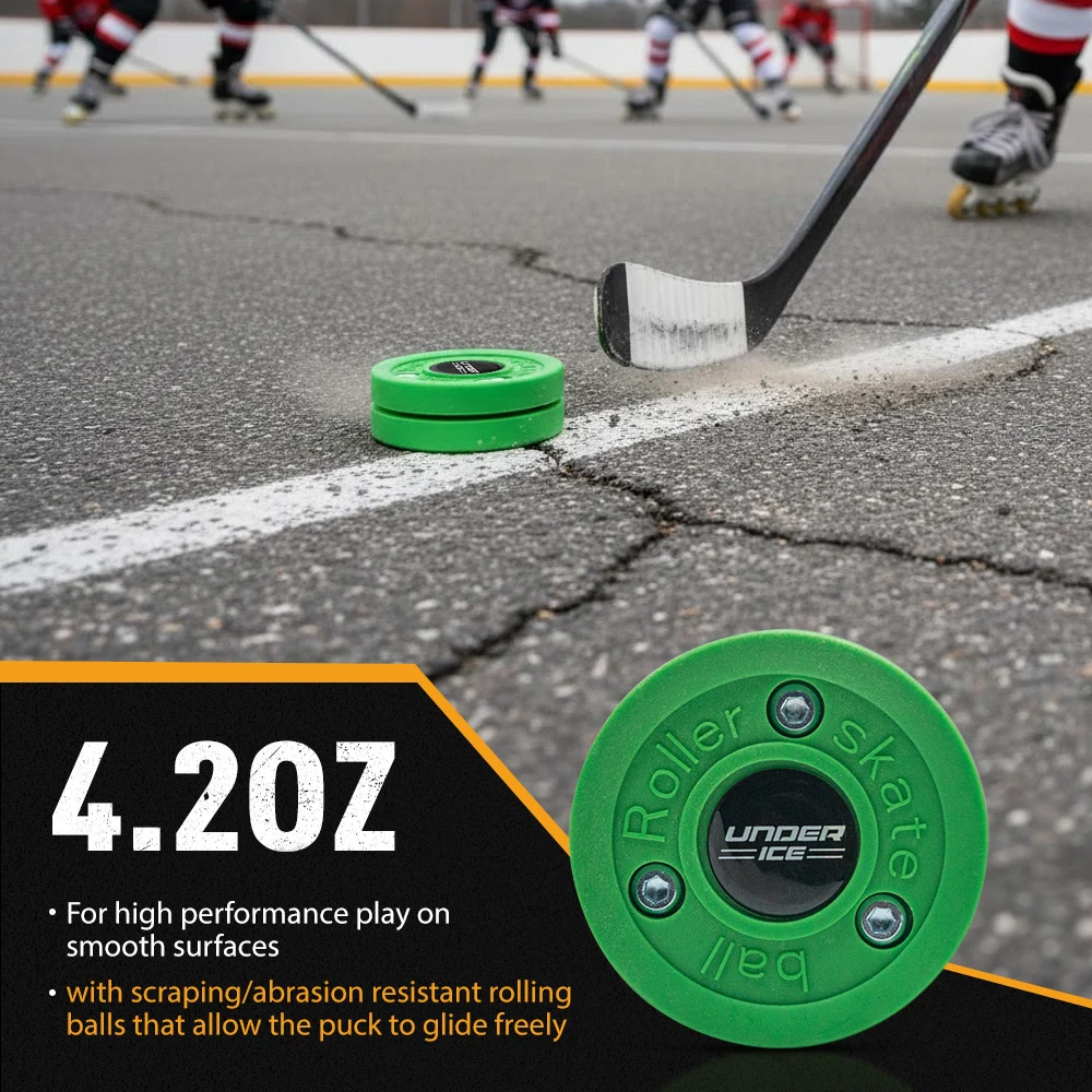 Hockey Puck Ice Hockey Training Puck Plastic Reusable Ice Training Practicing Accessory image 4